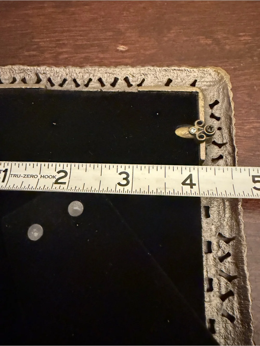 Z Gallerie Photo Frame Metal And Enamel 3D Bubbles Design Earth Tones Fits 4x6